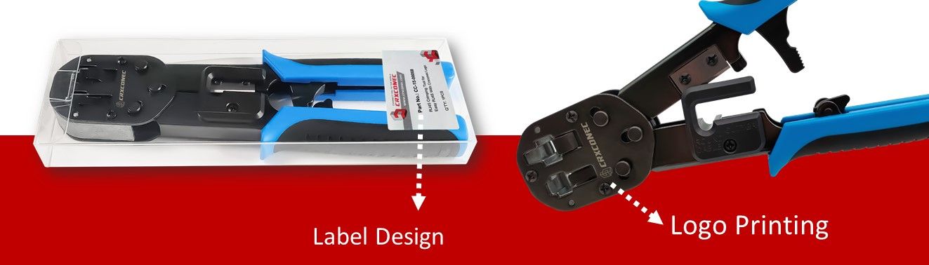 Ketersediaan OEM Alat Crimping Steker RJ45